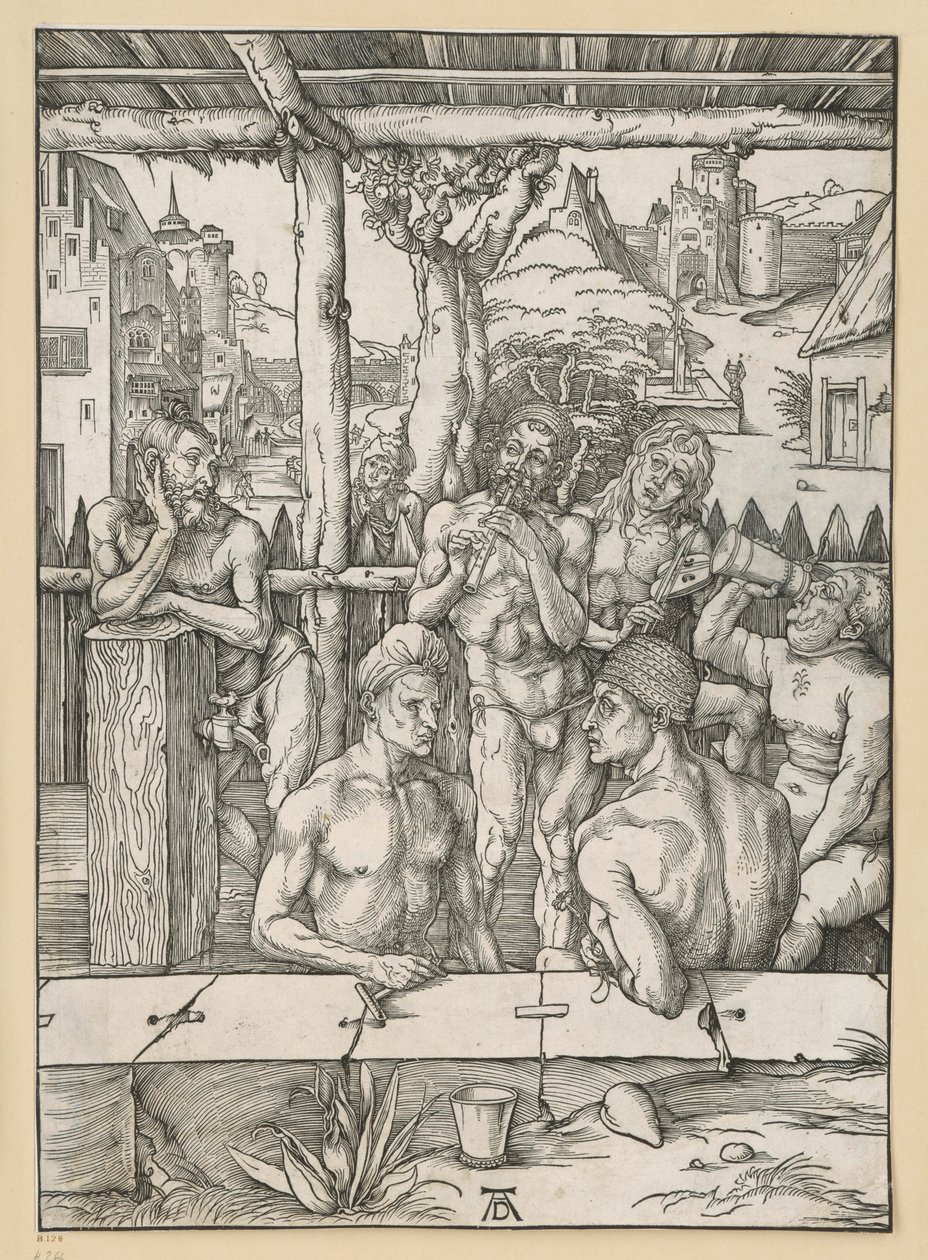 Łaźnia mężczyzn autorstwa Albrecht Dürer