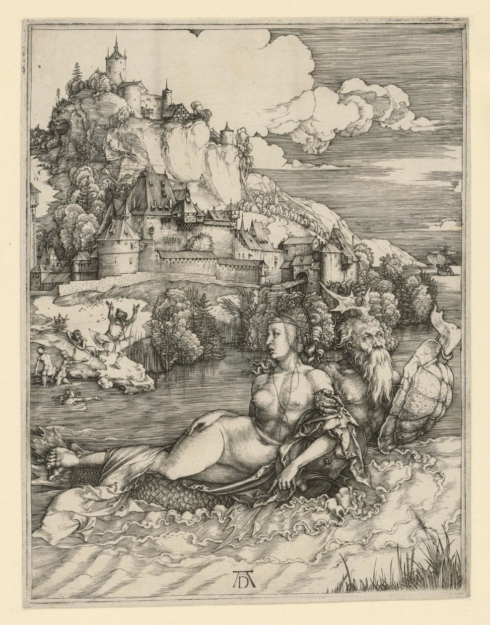 Potwór morski autorstwa Albrecht Dürer