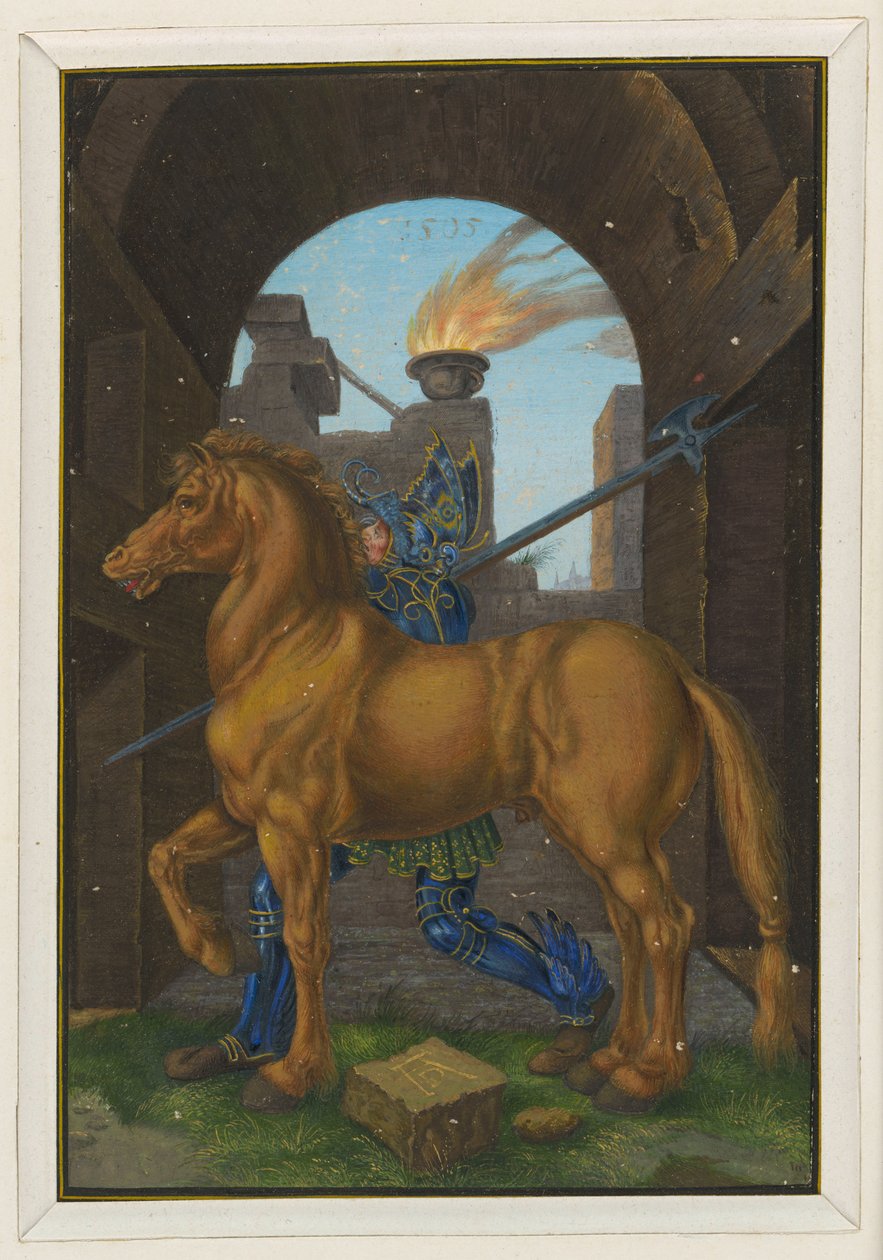 Mały koń autorstwa Albrecht Dürer