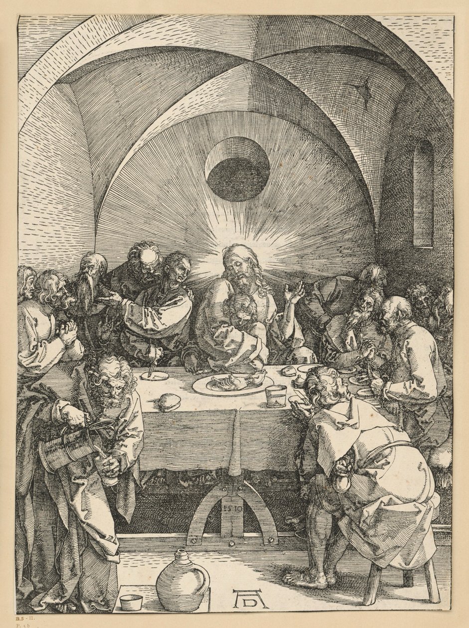 Ostatnia Wieczerza (Wielka Pasja) autorstwa Albrecht Dürer
