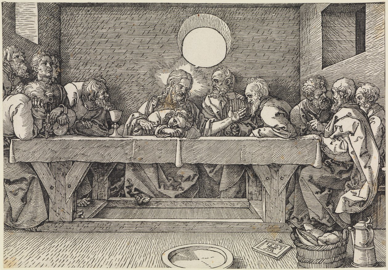 Ostatnia Wieczerza autorstwa Albrecht Dürer