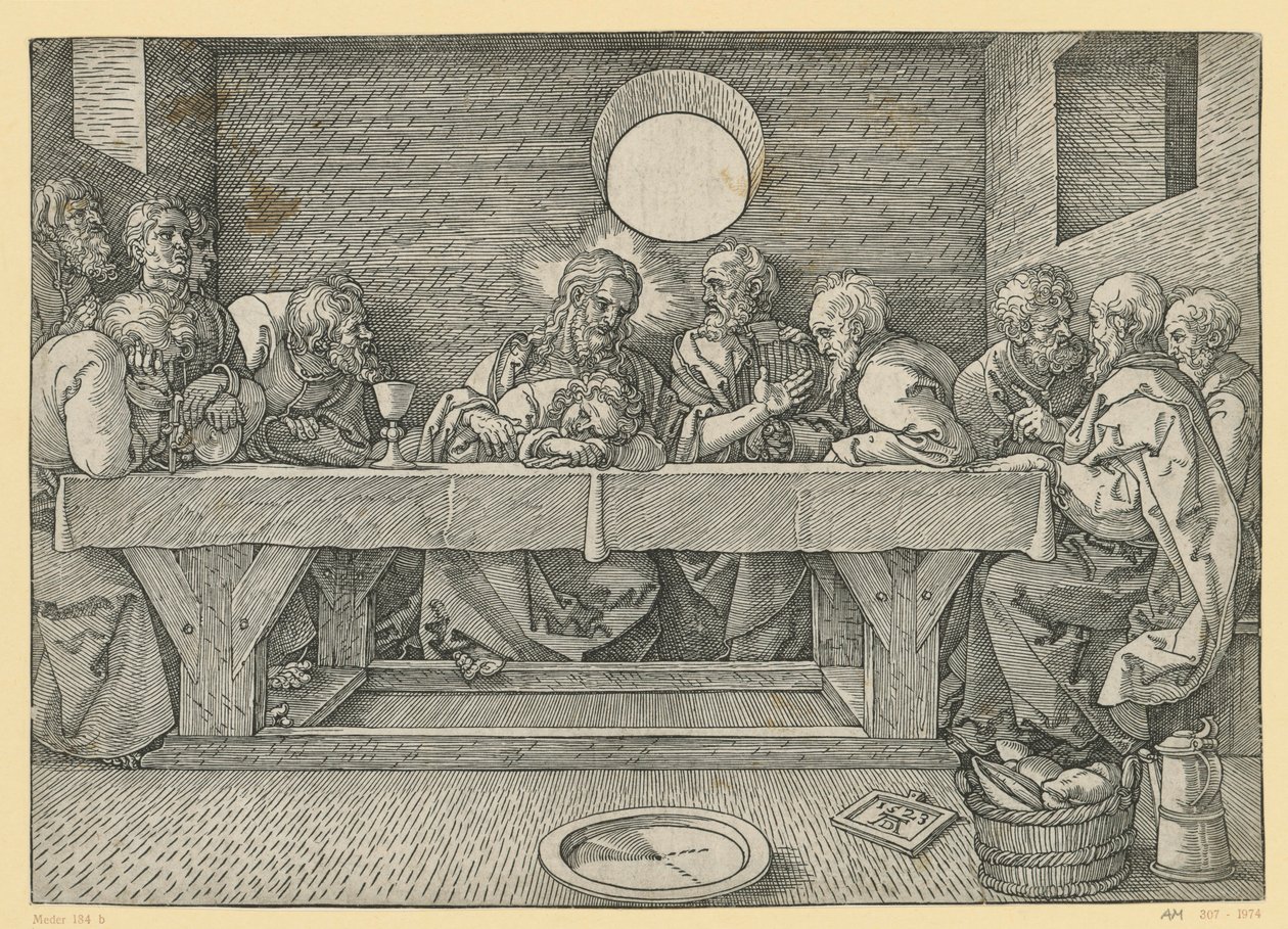 Ostatnia Wieczerza autorstwa Albrecht Dürer