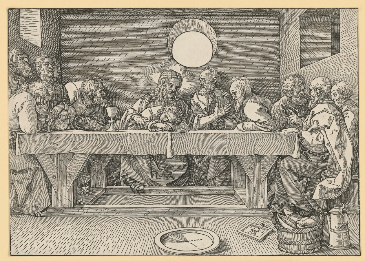 Ostatnia Wieczerza autorstwa Albrecht Dürer