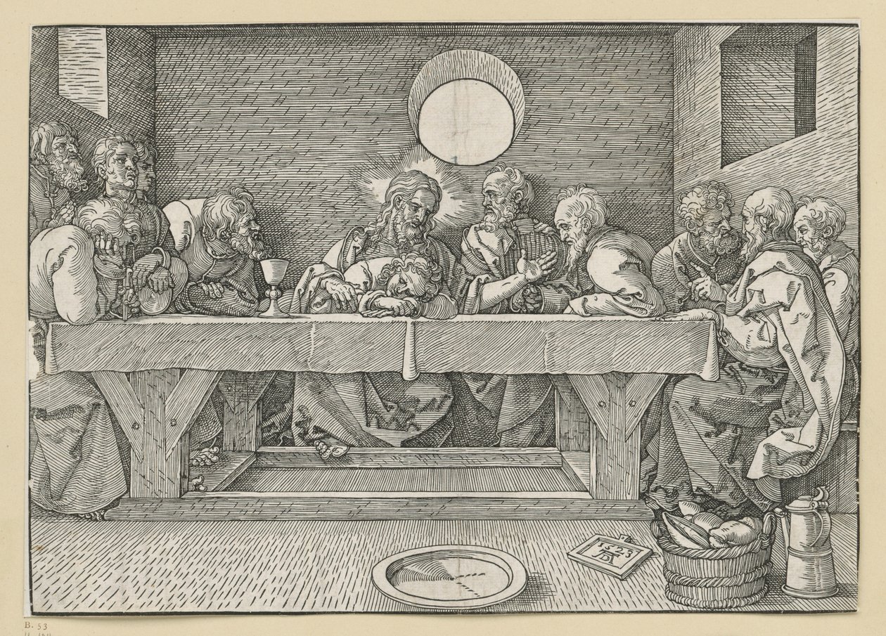 Ostatnia Wieczerza autorstwa Albrecht Dürer