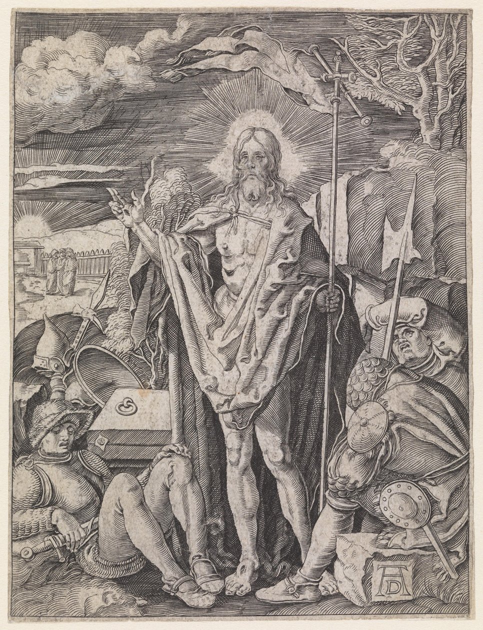 Zmartwychwstanie Chrystusa autorstwa Albrecht Dürer