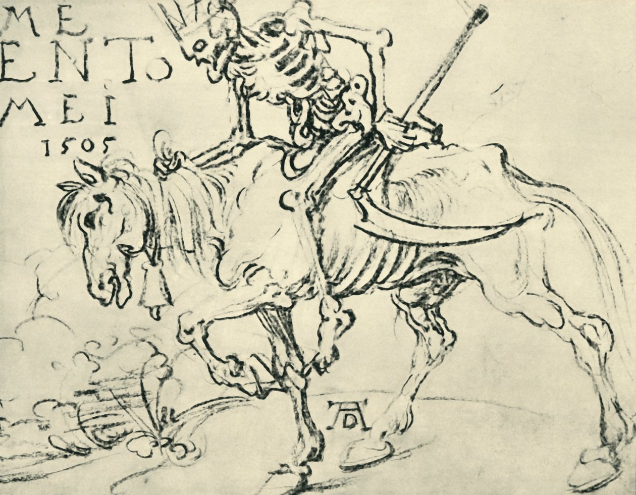 Jazda śmierci, 1505, 1943. autorstwa Albrecht Dürer