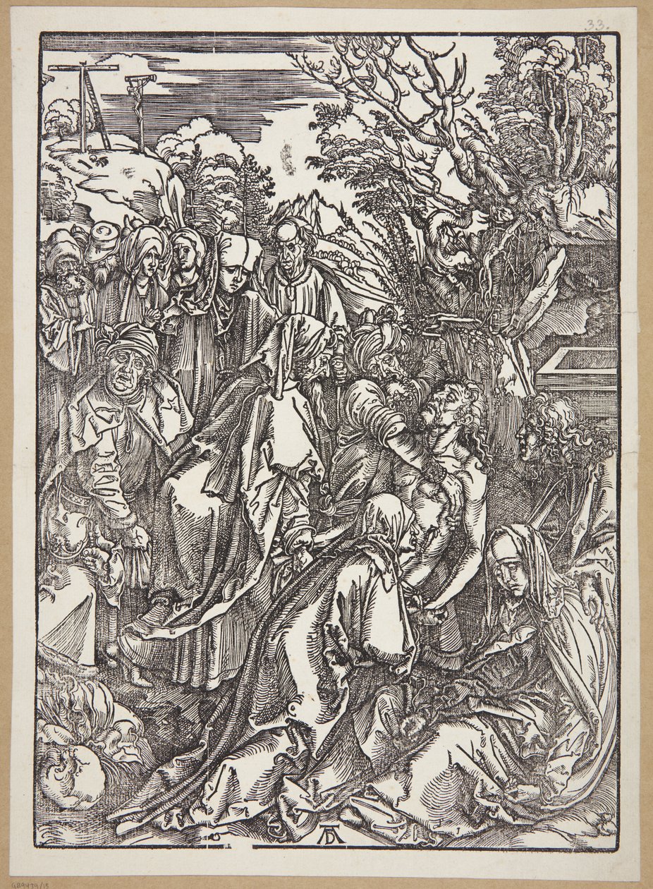 Osadzanie Chrystusa autorstwa Albrecht Dürer