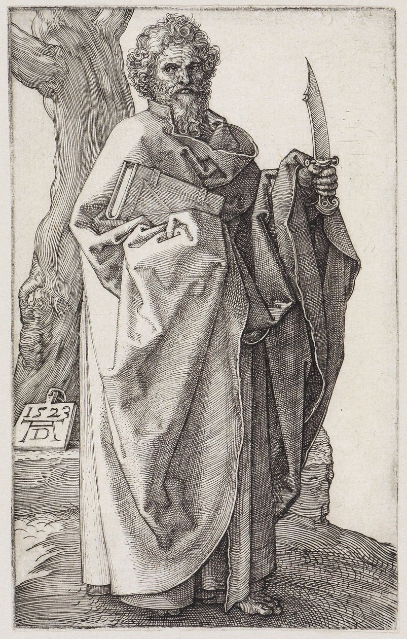 Apostoł Bartłomiej autorstwa Albrecht Dürer