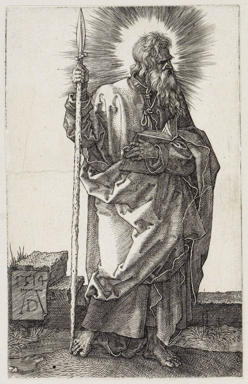 Apostoł Tomasz autorstwa Albrecht Dürer
