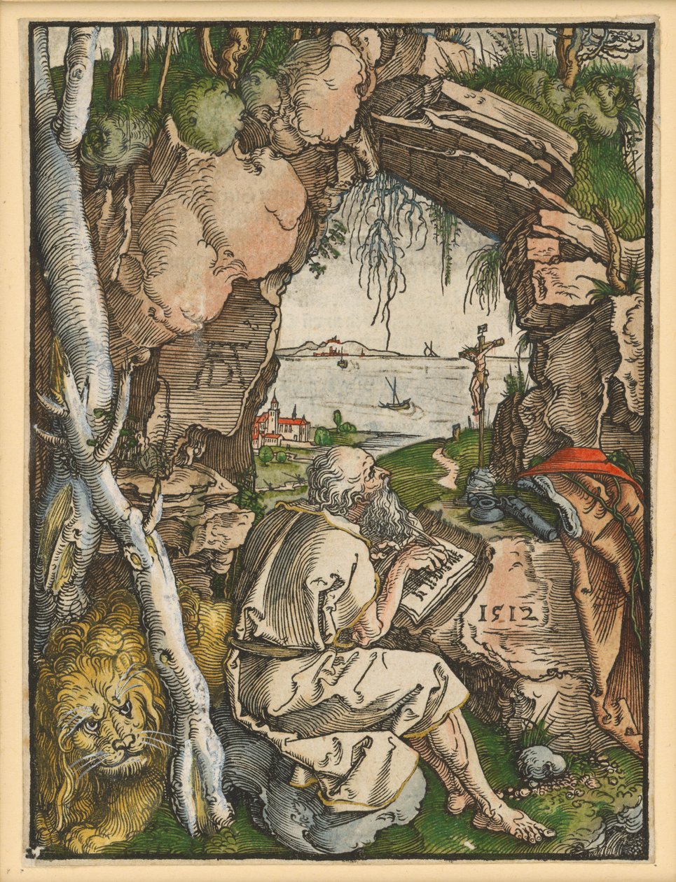 Święty Hieronim w skalnej grocie autorstwa Albrecht Dürer
