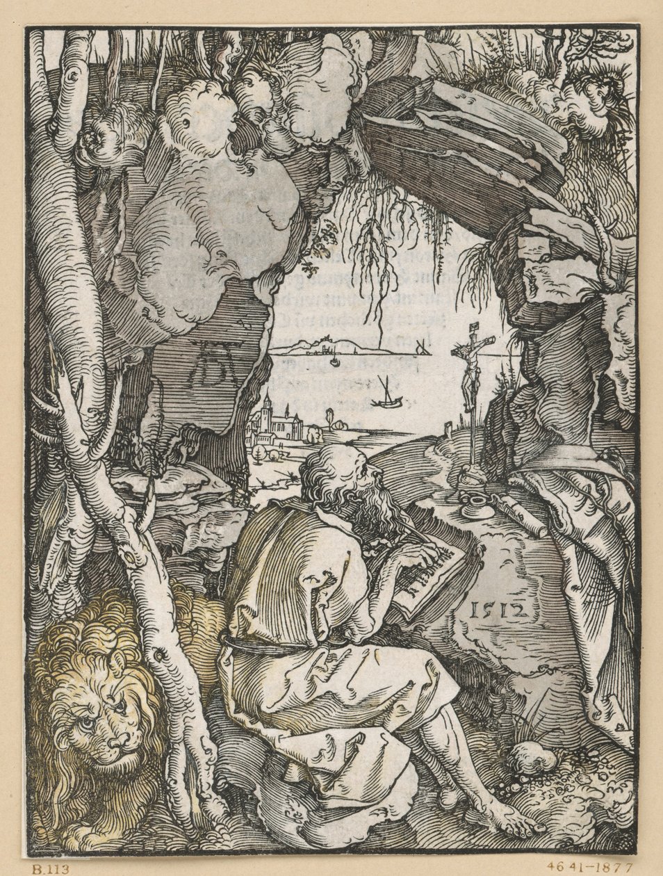 Święty Hieronim w skalnej grocie autorstwa Albrecht Dürer