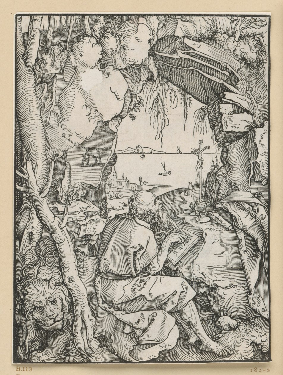 Święty Hieronim w skalnej grocie autorstwa Albrecht Dürer