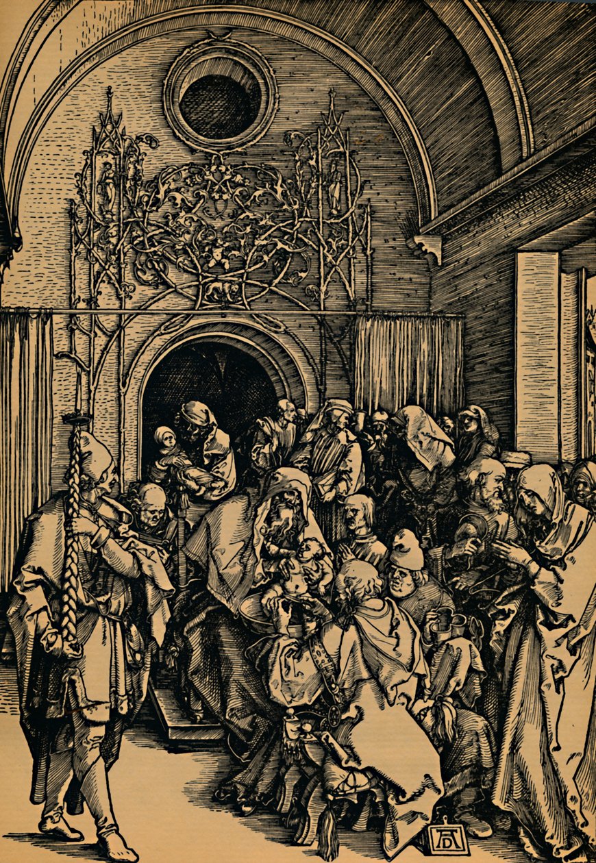 Die Belchneidung Christi, Obrzezanie Chrystusa, ok. 1505. autorstwa Albrecht Dürer