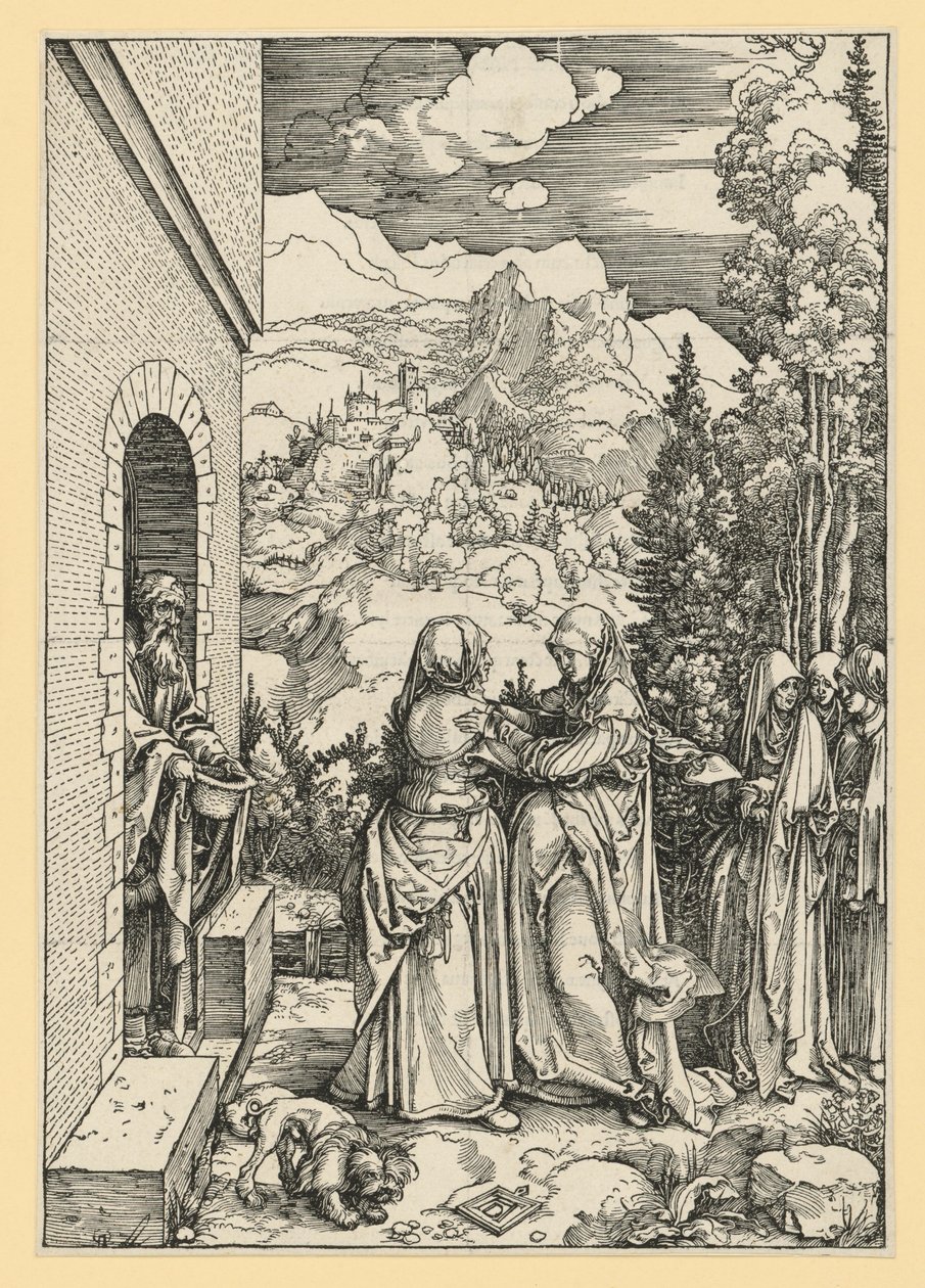 Nawiedzenie autorstwa Albrecht Dürer