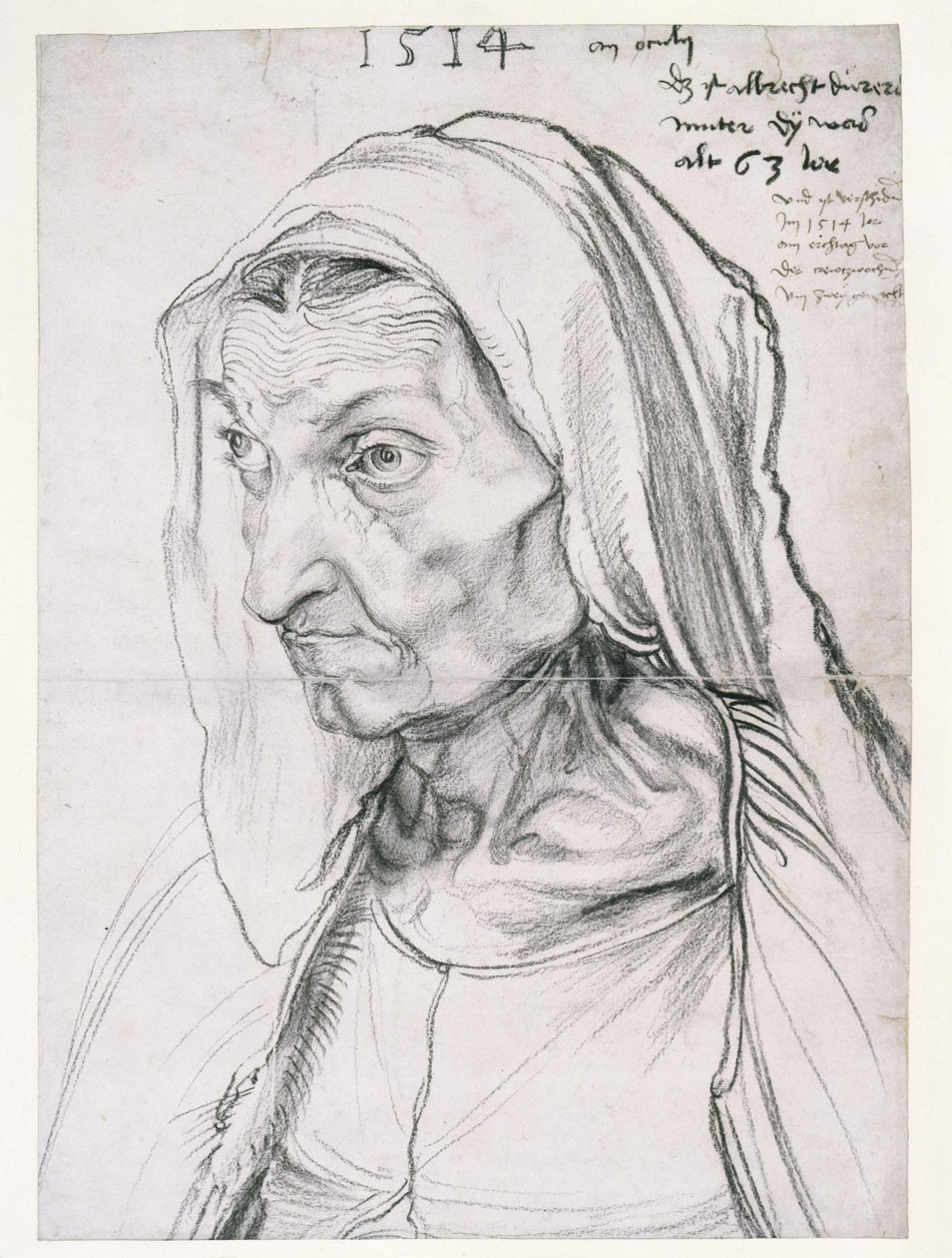 Matka artysty autorstwa Albrecht Dürer