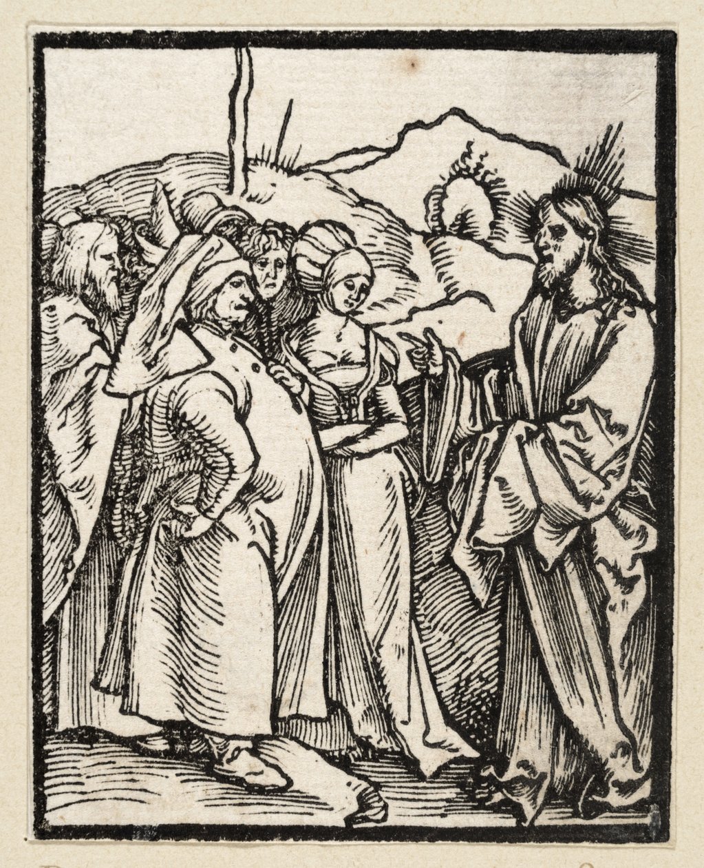 Grzesznicy przychodzą do Chrystusa (43 tematy religijne) autorstwa Albrecht Dürer