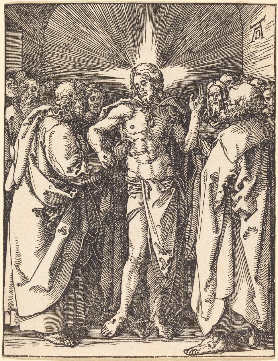 Niewierny Tomasz autorstwa Albrecht Dürer