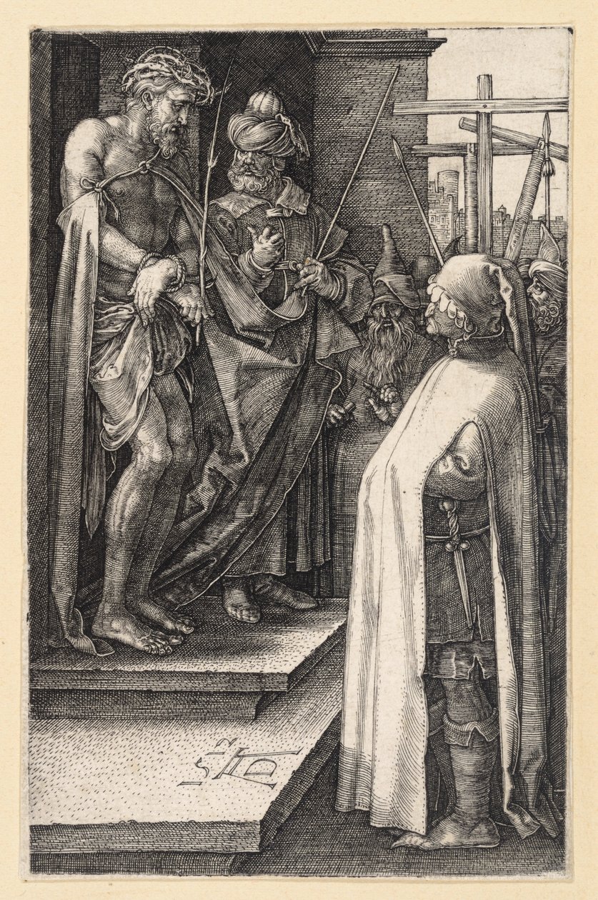 Ecce Homo (Pasja miedziorytnicza) autorstwa Albrecht Dürer