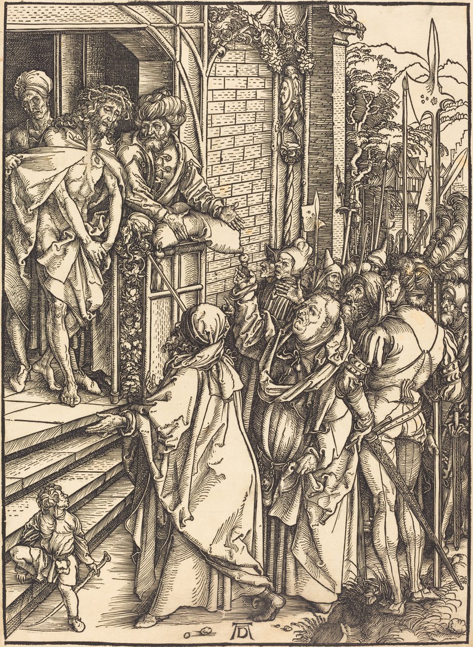 Spójrz na mężczyznę autorstwa Albrecht Dürer