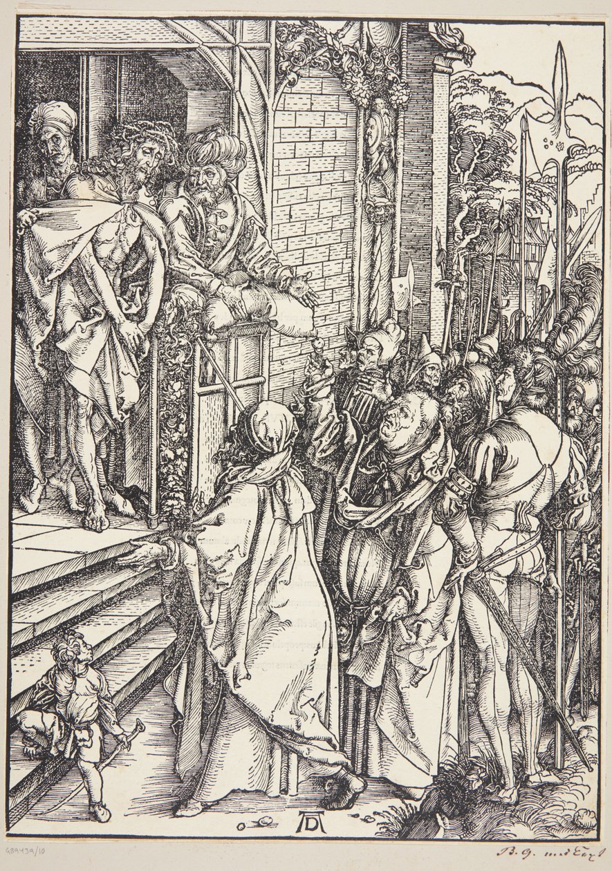 Ecce Homo - Ofiarowanie Chrystusa autorstwa Albrecht Dürer