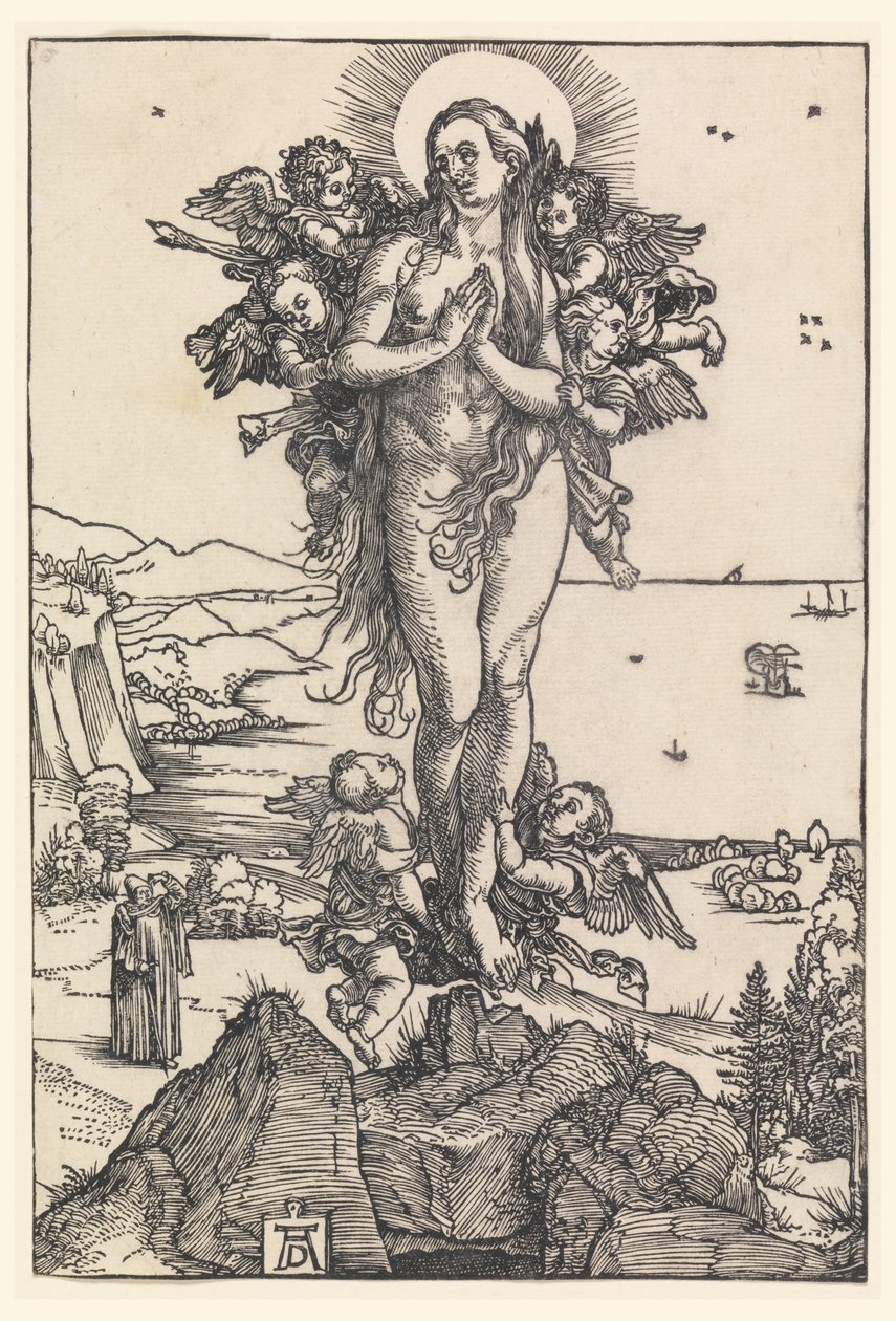 Podniesienie św. Marii Magdaleny autorstwa Albrecht Dürer
