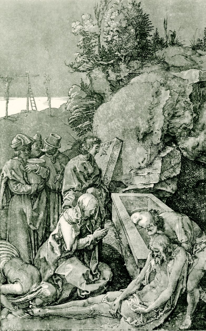 Złożenie do grobu Chrystusa autorstwa Albrecht Dürer