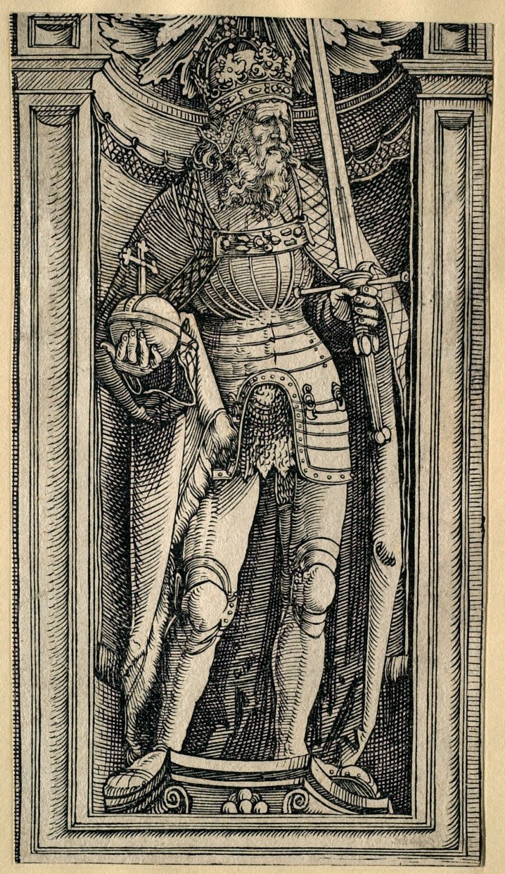 Postać z kolumny łuku autorstwa Albrecht Dürer