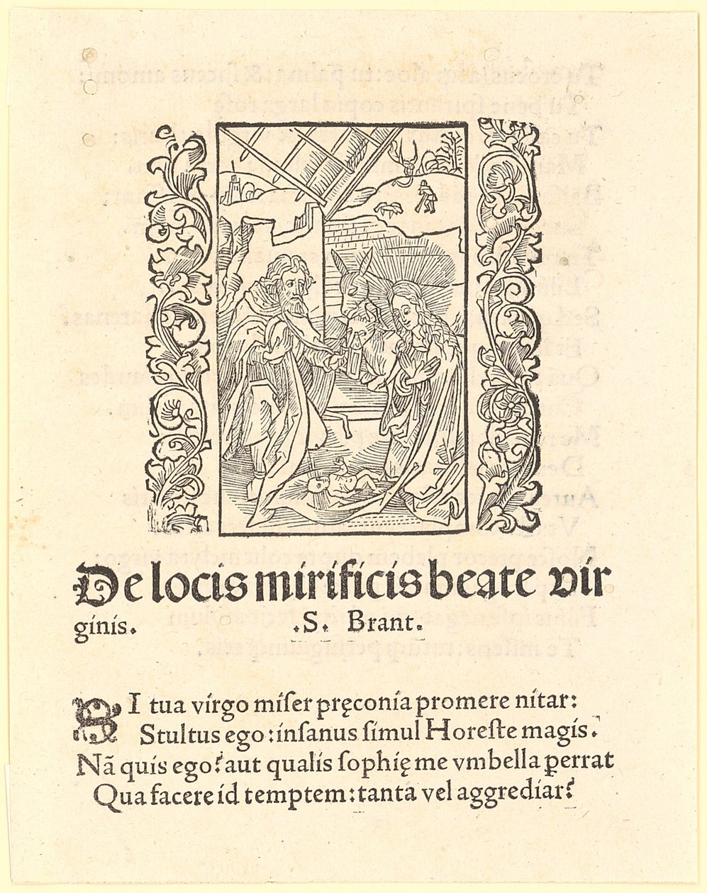 Narodzenie Chrystusa autorstwa Albrecht Dürer