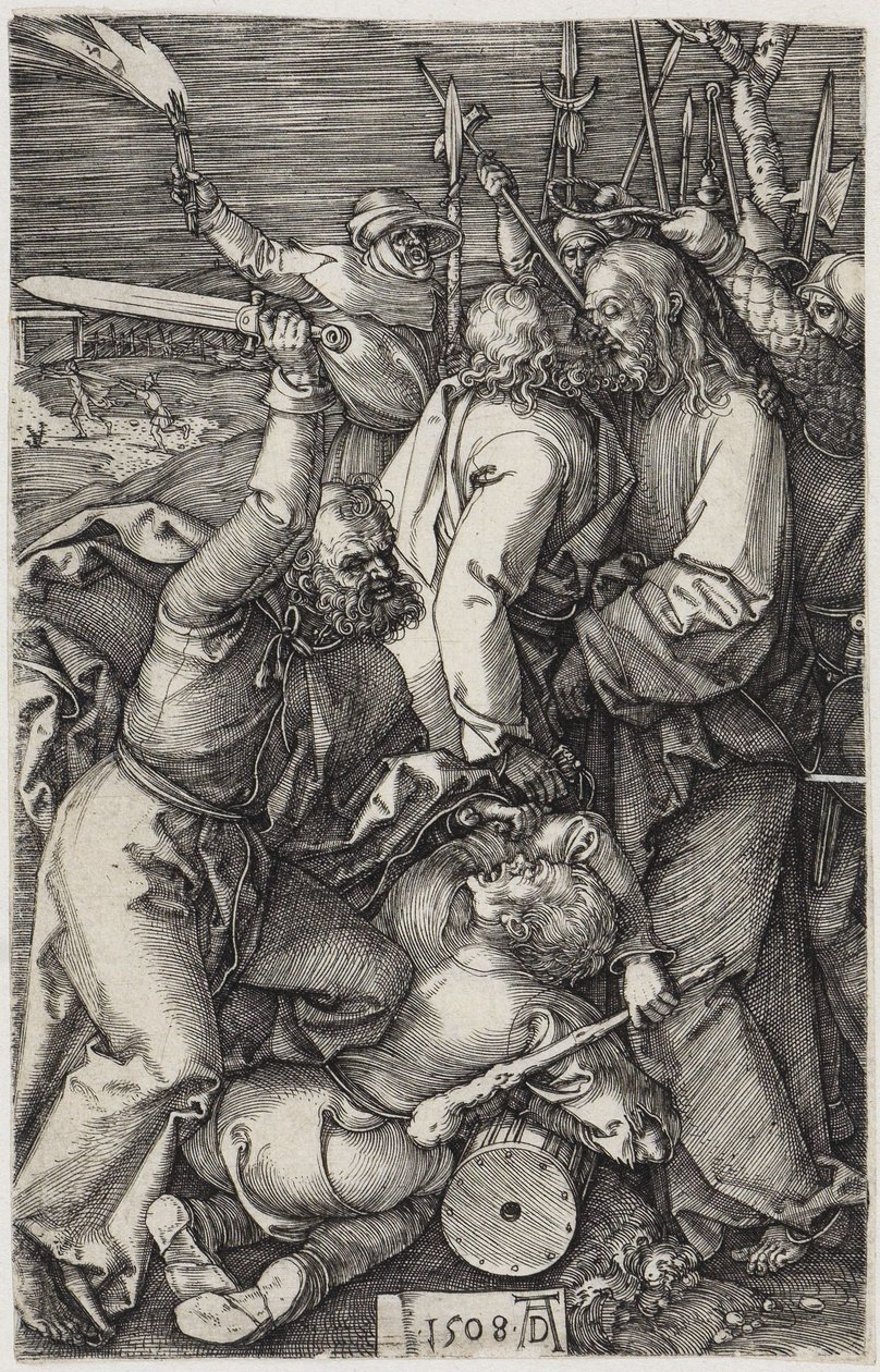 Pojmanie Chrystusa autorstwa Albrecht Dürer