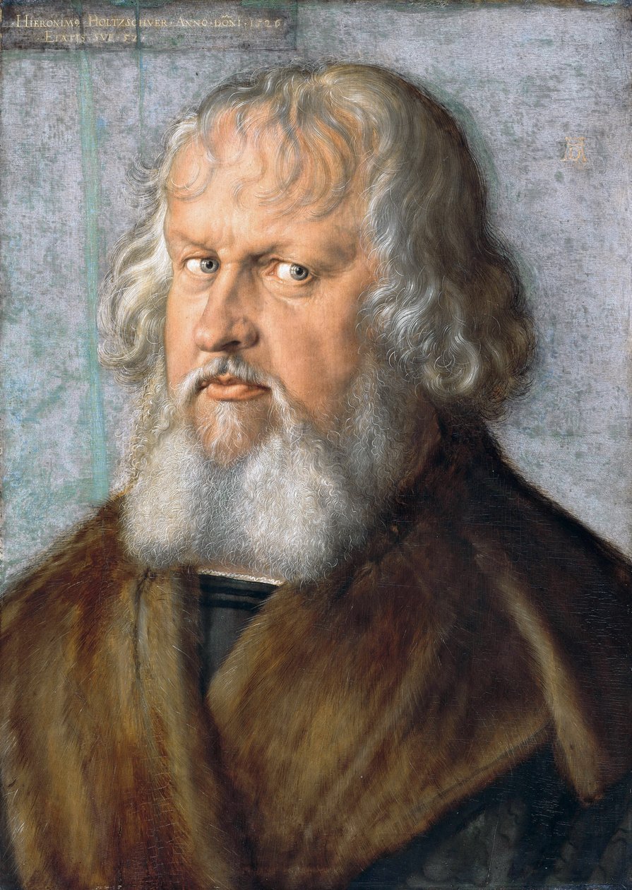Niemcy: Hieronymus Holzschuher (1469-1529) Portret Hieronymusa Holzschuhera autorstwa Albrecht Dürer