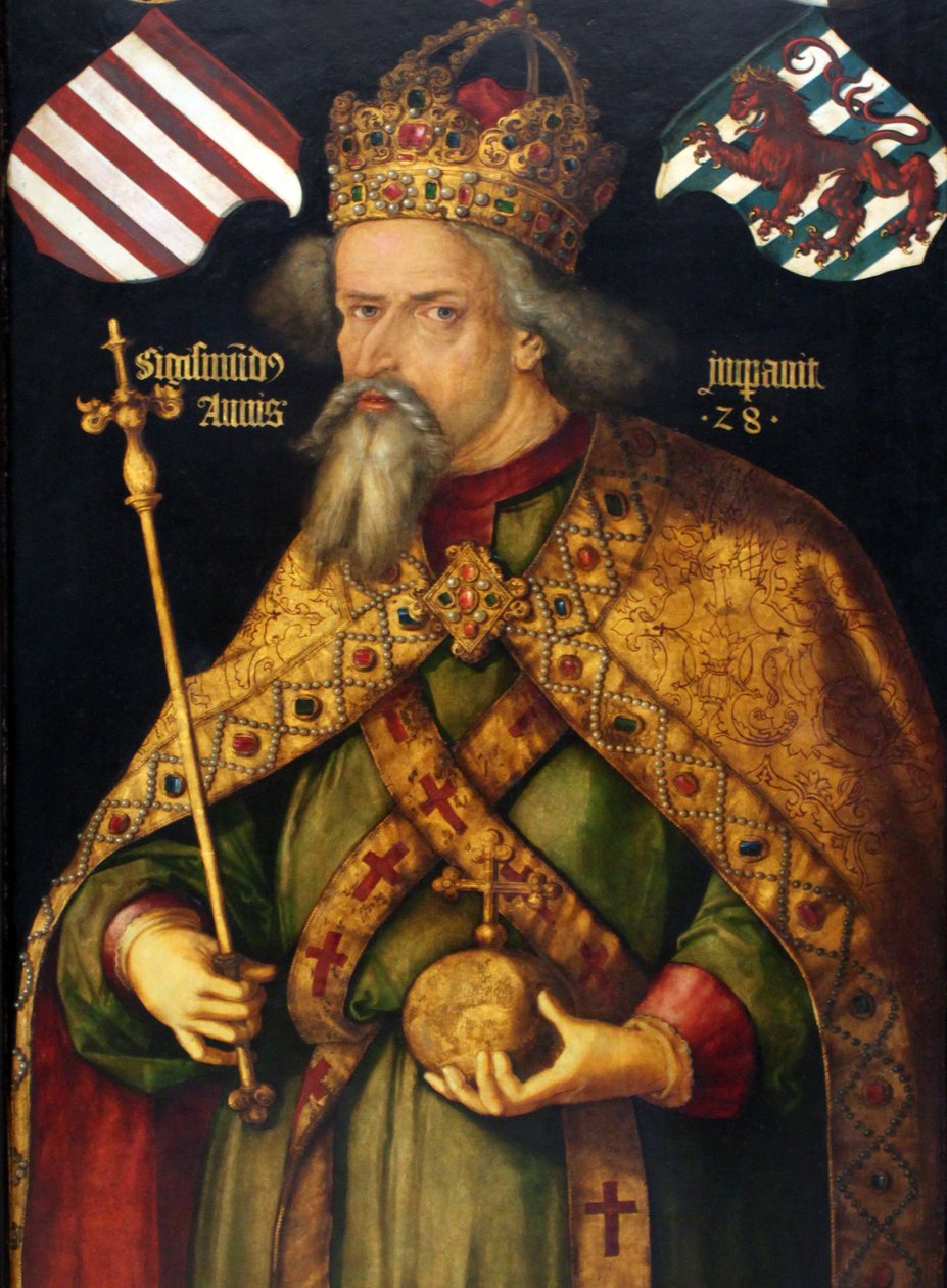 Niemiecki: cesarz Zygmunt (1368-1437) autorstwa Albrecht Dürer