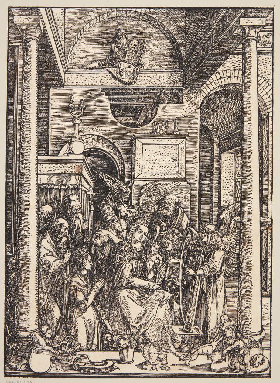 Gloryfikacja Dziewicy autorstwa Albrecht Dürer