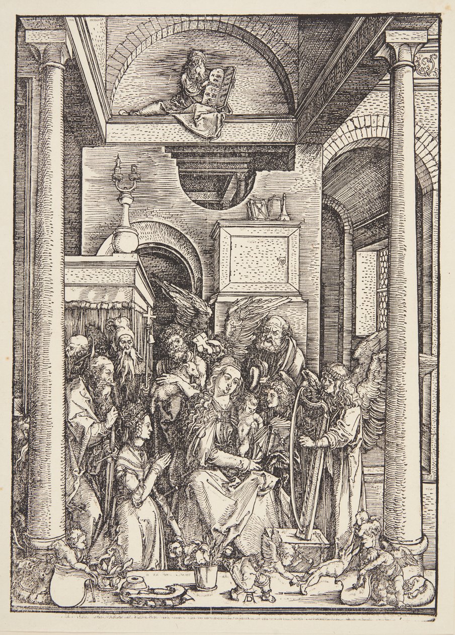 Gloryfikacja Dziewicy autorstwa Albrecht Dürer