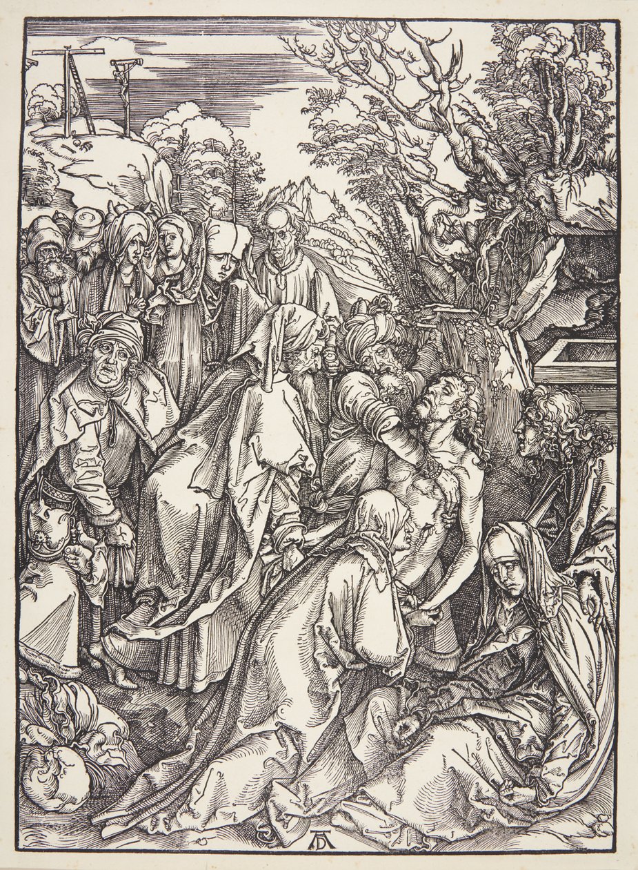 Pogrzeb autorstwa Albrecht Dürer