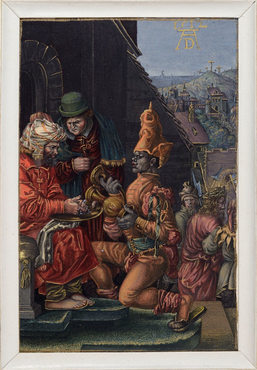 Piłat umywający ręce autorstwa Albrecht Dürer
