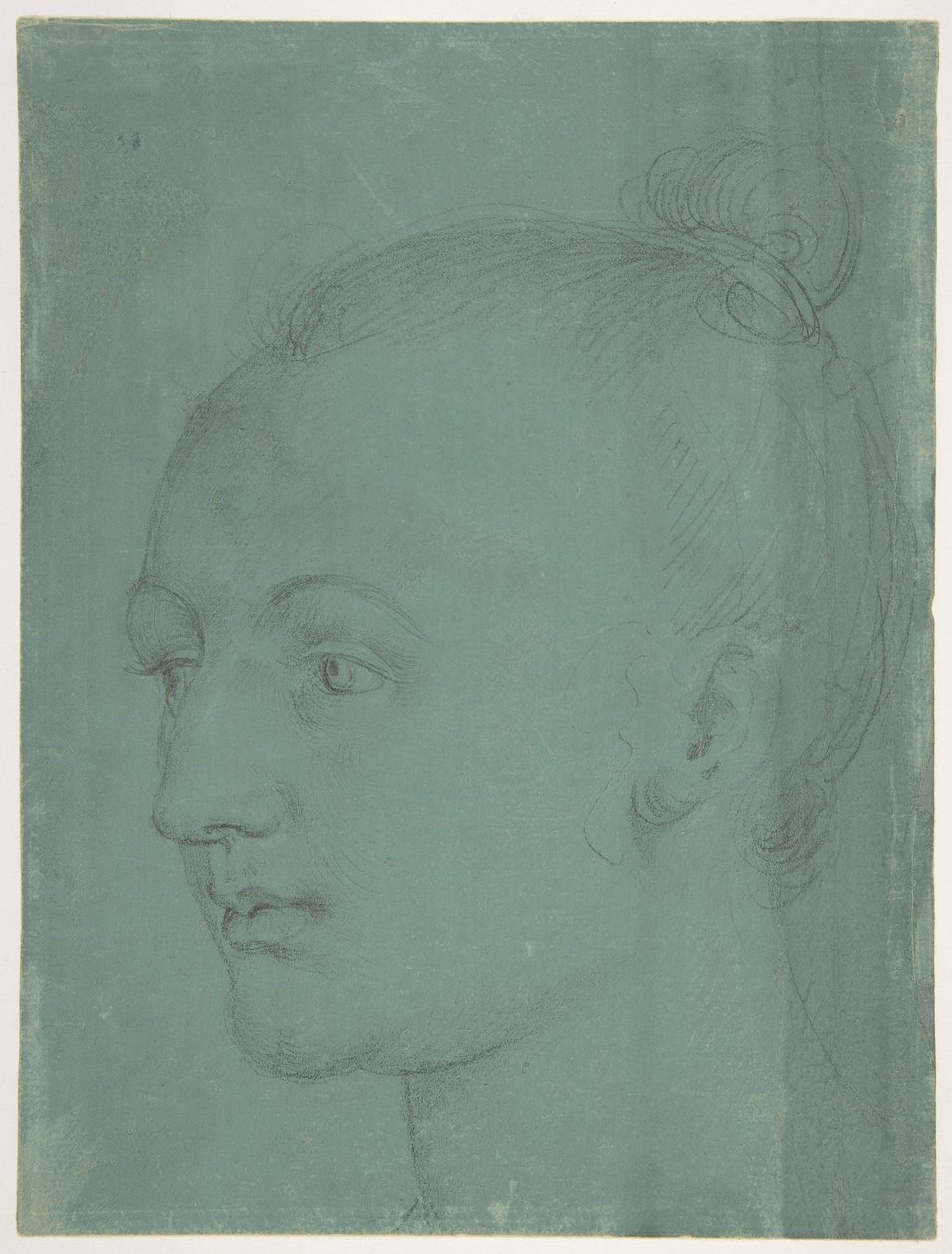 Głowa młodej kobiety autorstwa Albrecht Dürer