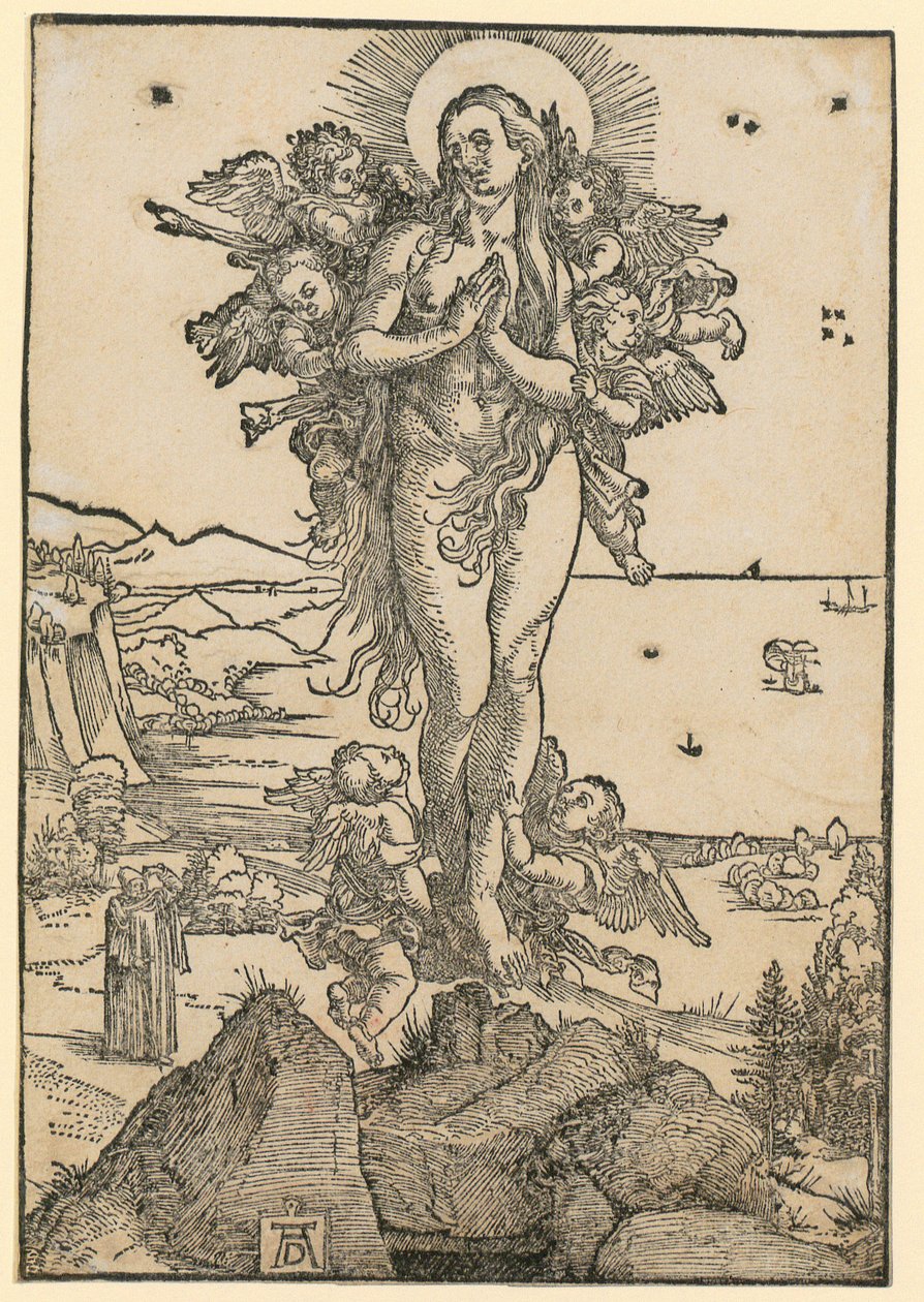 Święci biskupi Mikołaj, Ulryk i Erazm autorstwa Albrecht Dürer