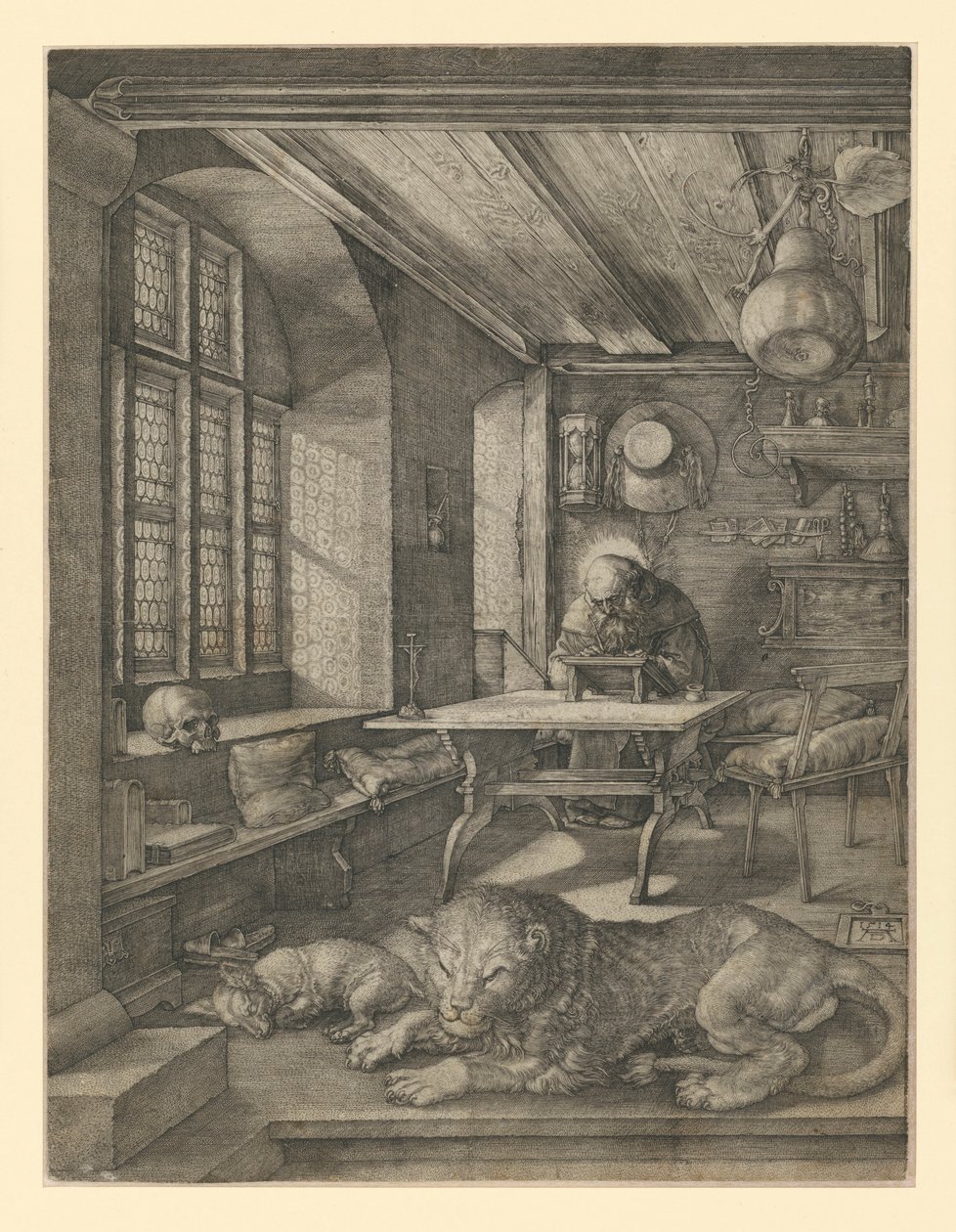 Święty Hieronim w pracowni autorstwa Albrecht Dürer