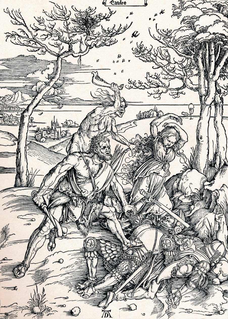 Herkules, 1497 1906 autorstwa Albrecht Dürer
