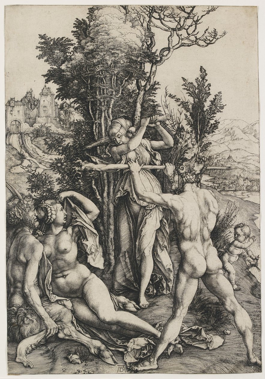 Herkules, 1498 autorstwa Albrecht Dürer