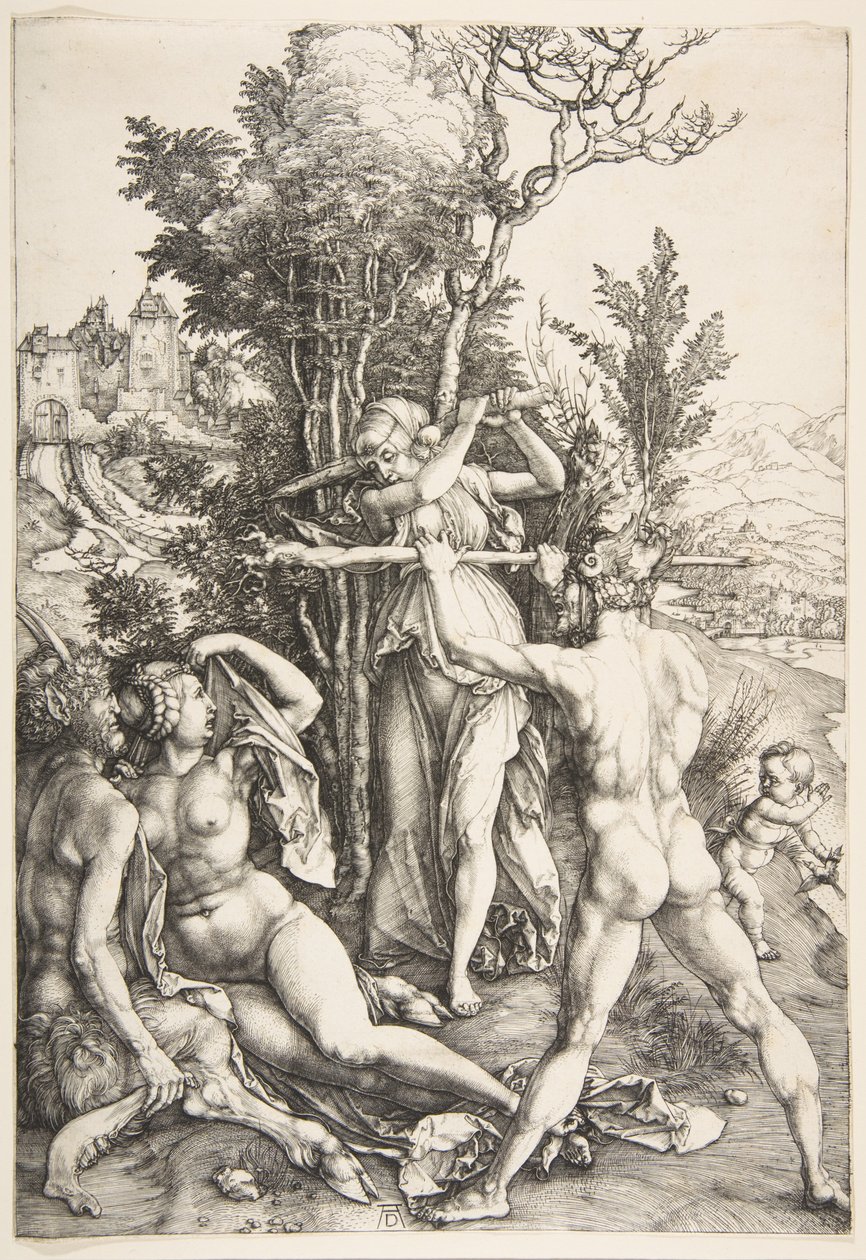 Herkules na rozdrożu autorstwa Albrecht Dürer