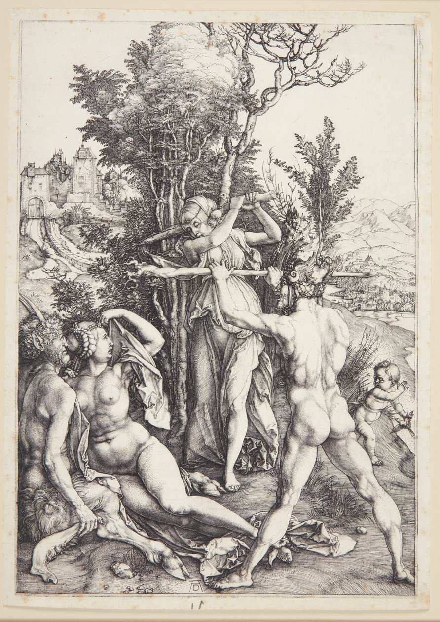 Herkules na rozdrożu autorstwa Albrecht Dürer