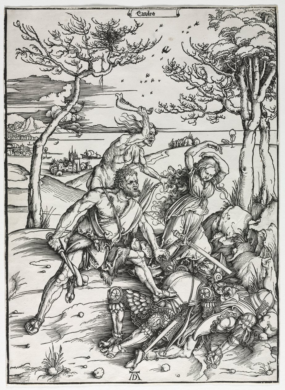 Herkulesa, ok. 1496-1497. autorstwa Albrecht Dürer