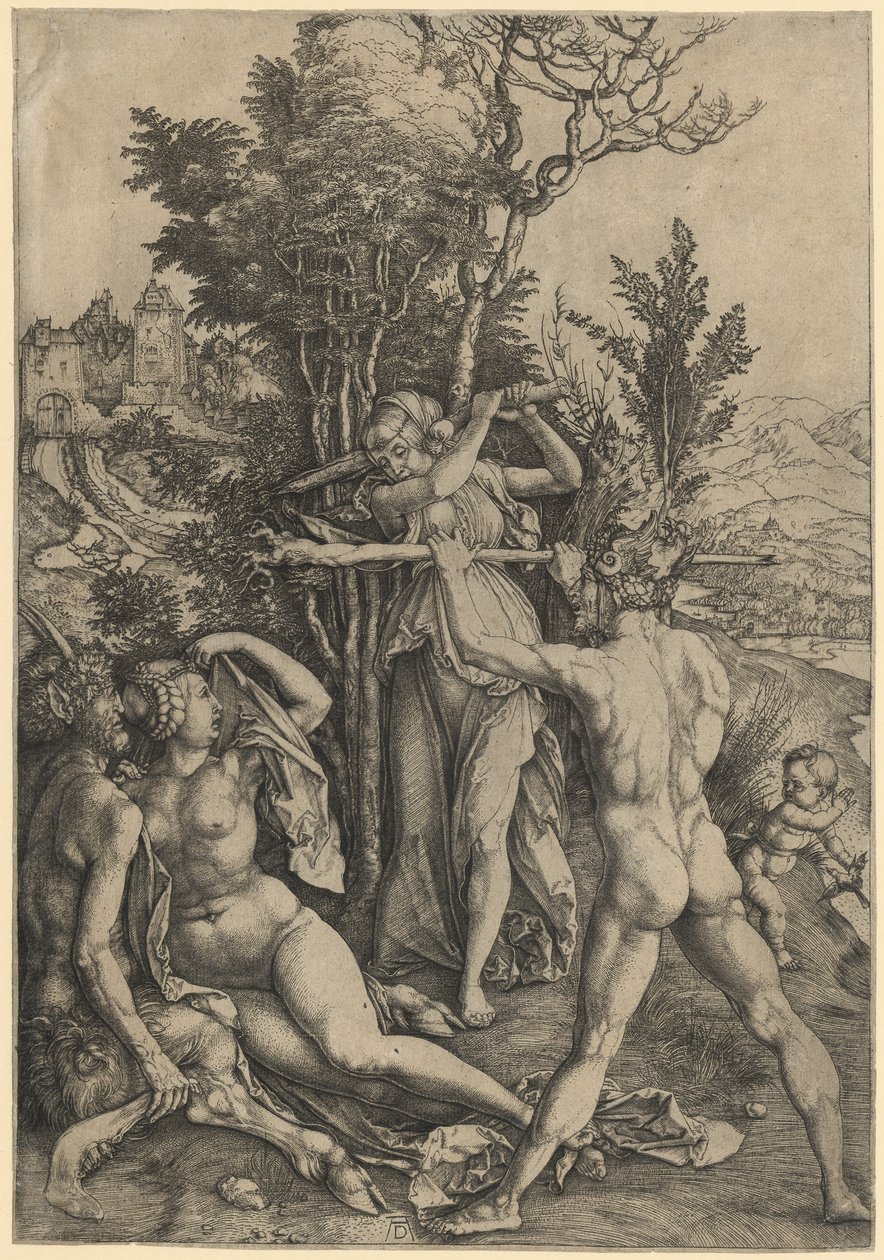 Herkules na rozdrożu autorstwa Albrecht Dürer