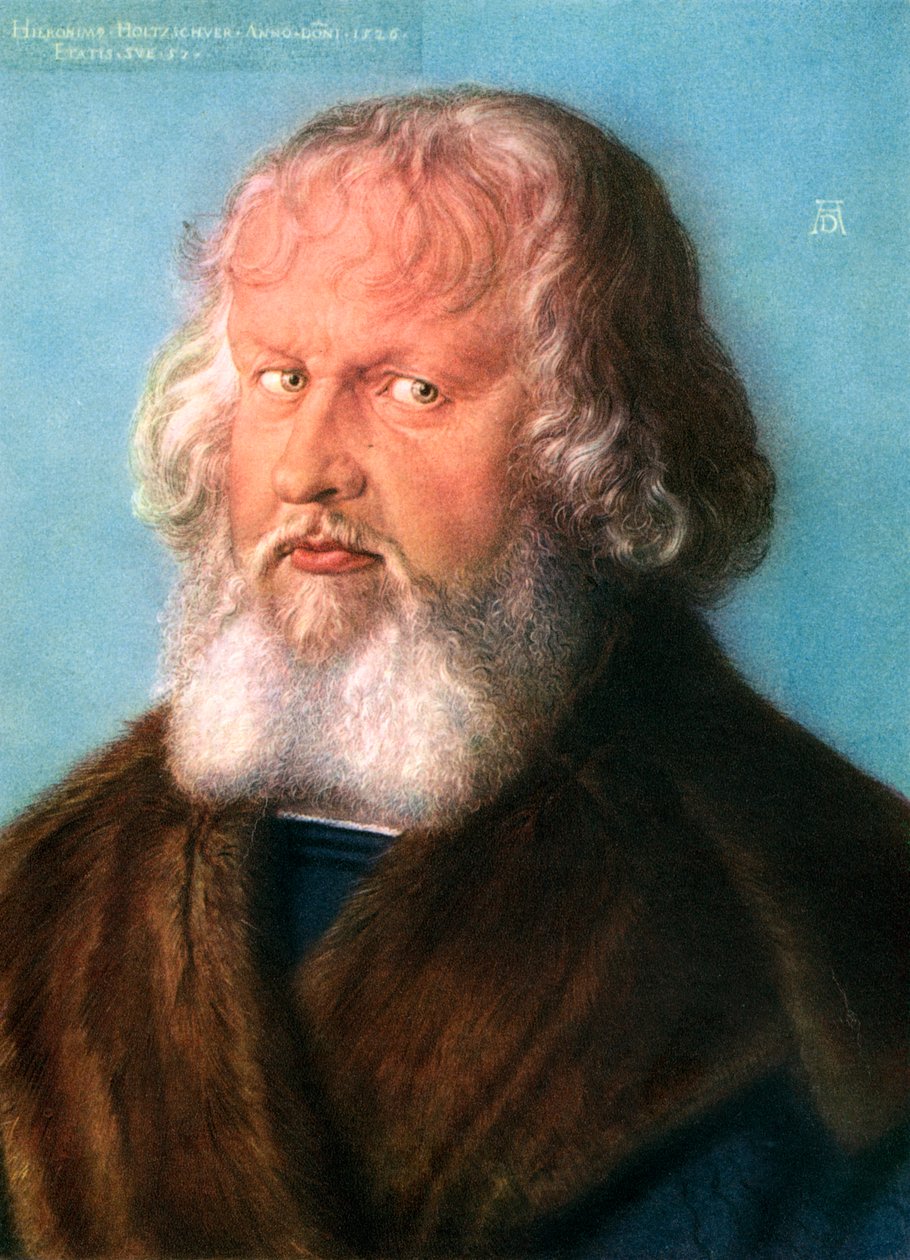 Hieronim Holzschuher, 1526, 1936 autorstwa Albrecht Dürer