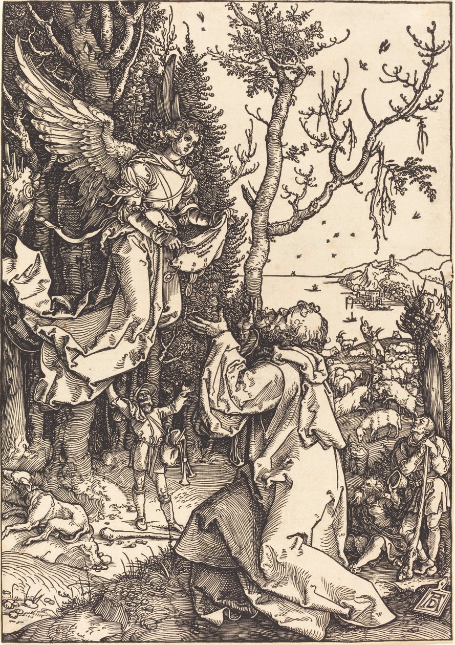 Joachim i Anioł autorstwa Albrecht Dürer