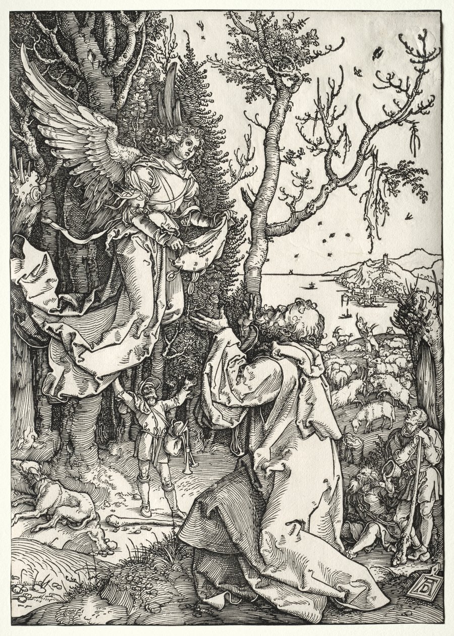 Joachim i Anioł autorstwa Albrecht Dürer