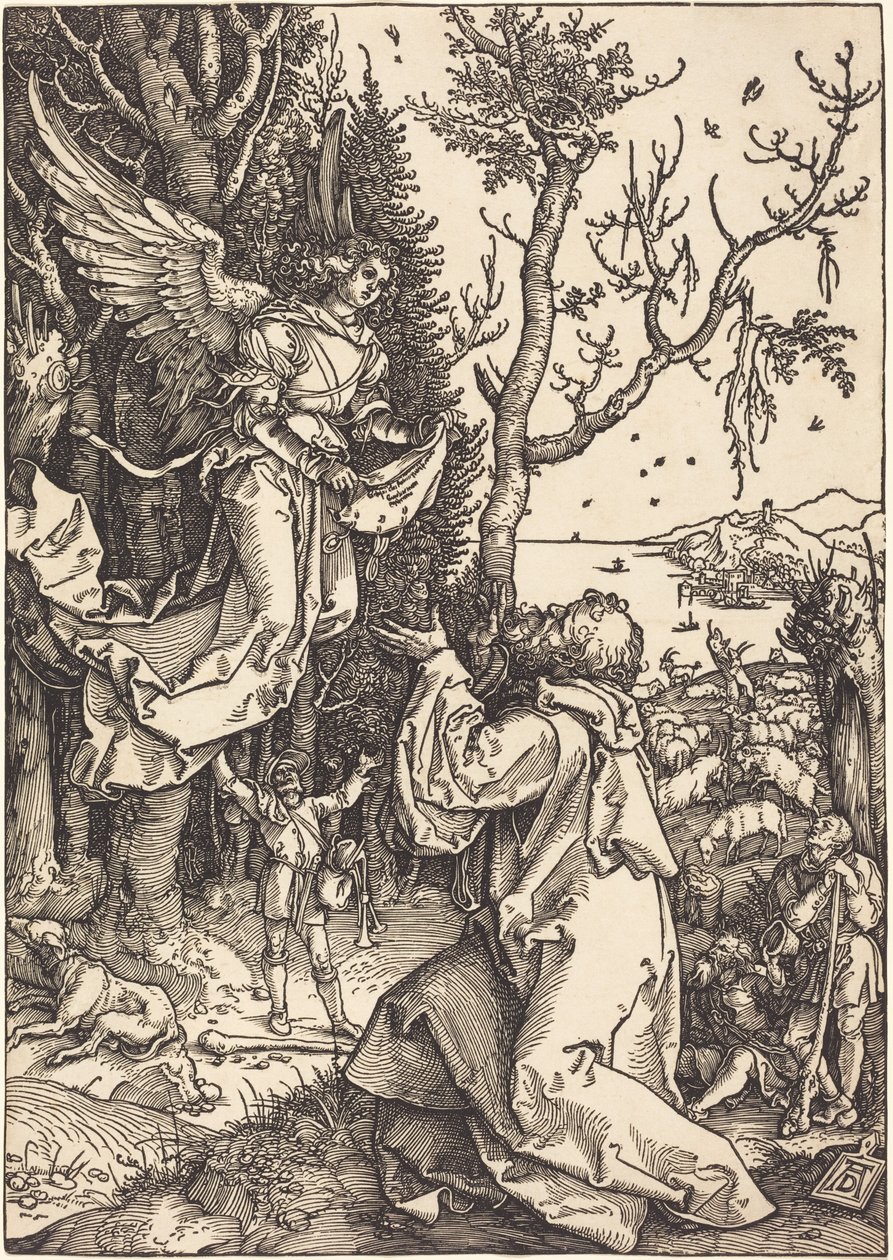 Joachim i anioł autorstwa Albrecht Dürer