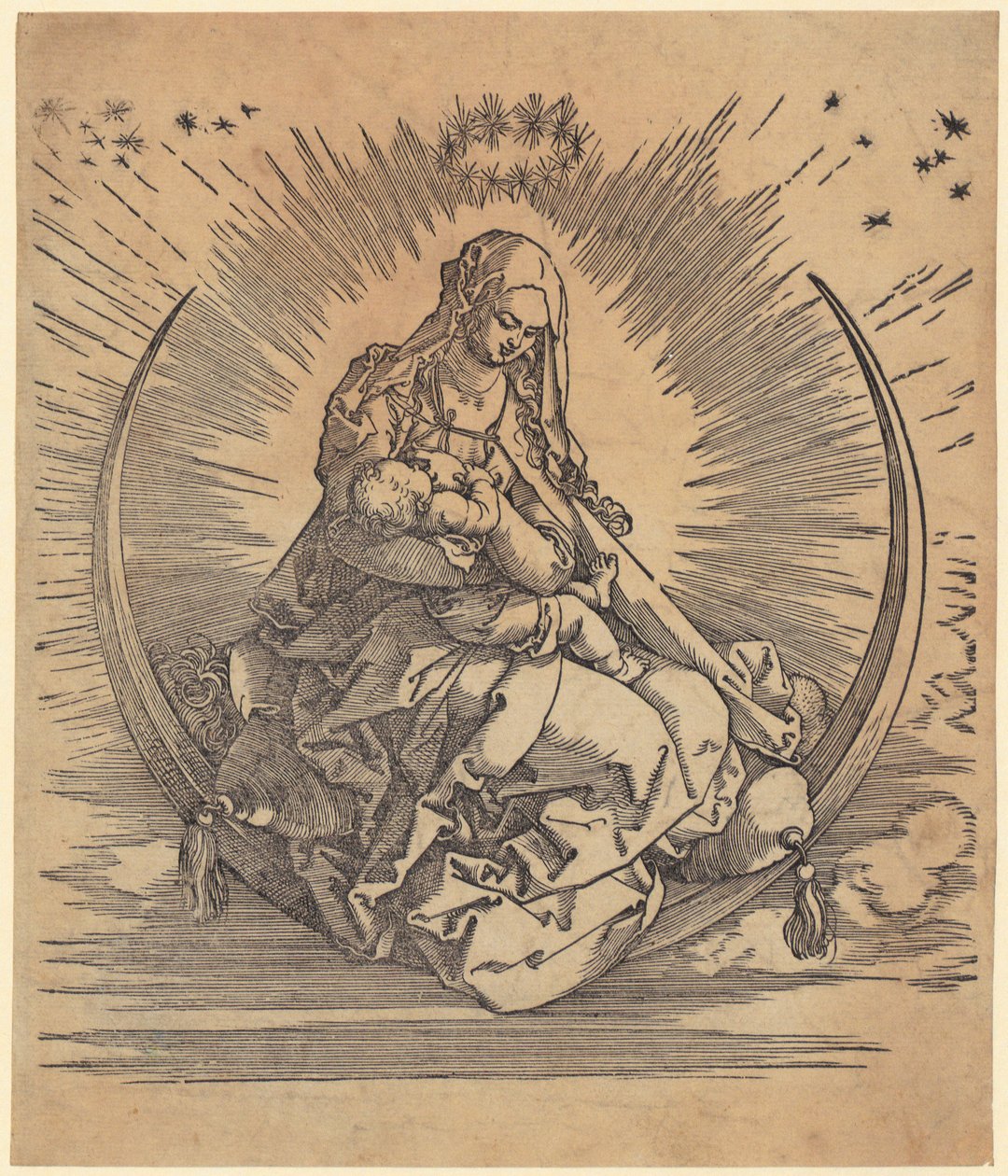 Ofiara Joachima zostaje odrzucona przez arcykapłana, karta 2 z cyklu „Życie Marii” autorstwa Albrecht Dürer