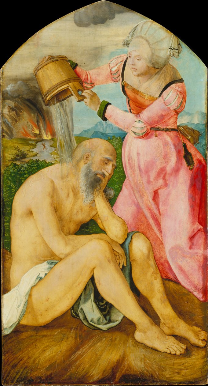 Hiob na gnojowisku autorstwa Albrecht Dürer